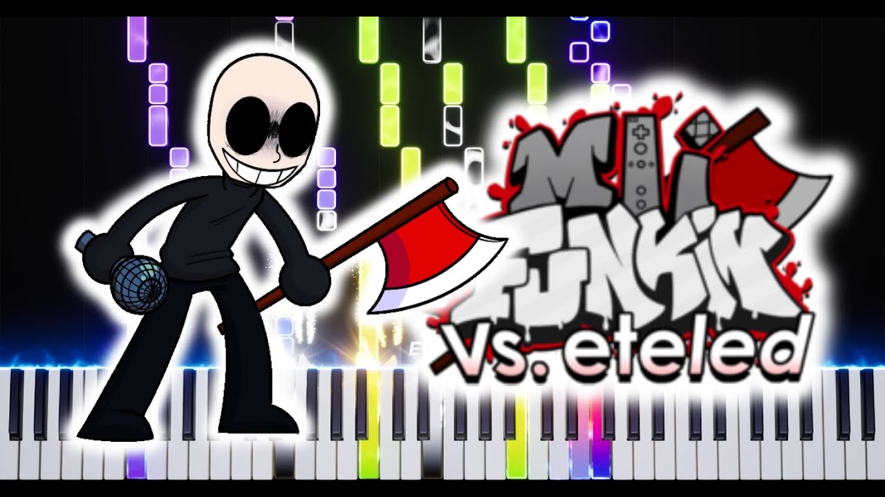 Diagraphephobia - Friday Night Funkin' Mii Funkin VS eteled - Impossible Piano