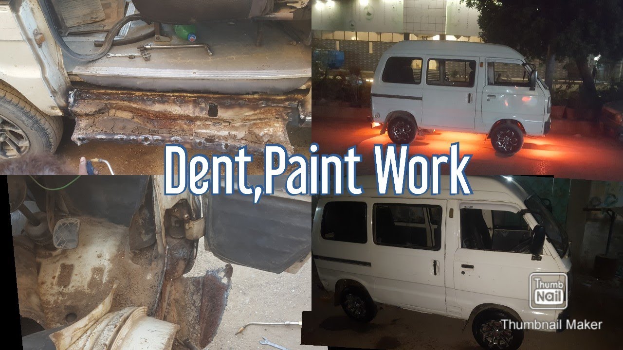 My Suzuki Bolan Dent,Paint Work