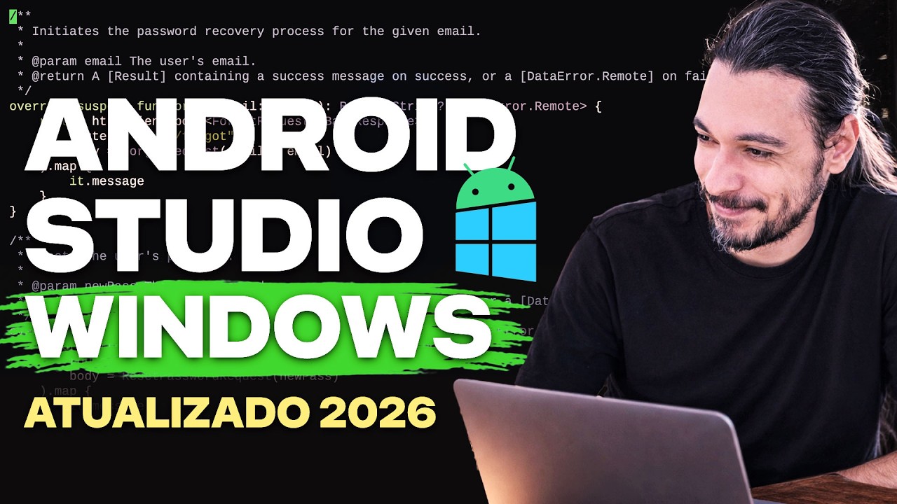 Como Instalar Android Studio no Windows em 2026 | Guia Definitivo sem Erros