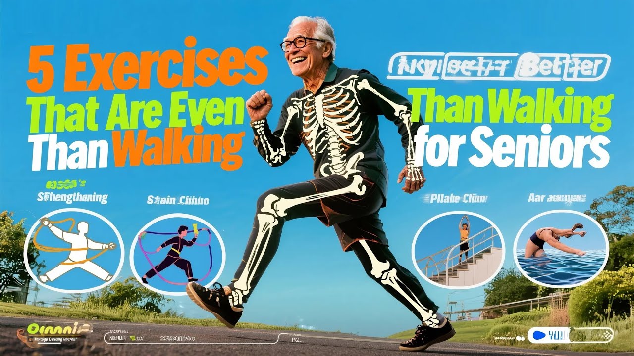 Over 60? 5 Exercises That Are Even Better Than Walking for Seniors 💪 | No Hard Workouts