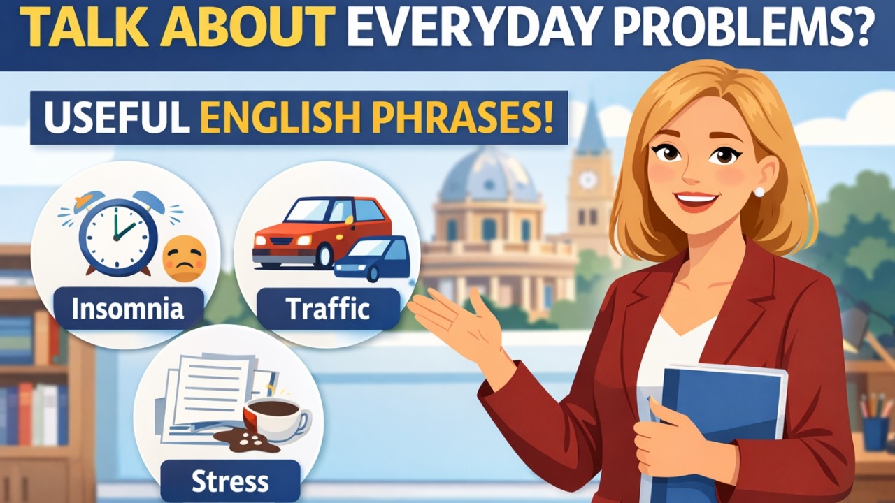 How to Talk About Everyday Problems in English