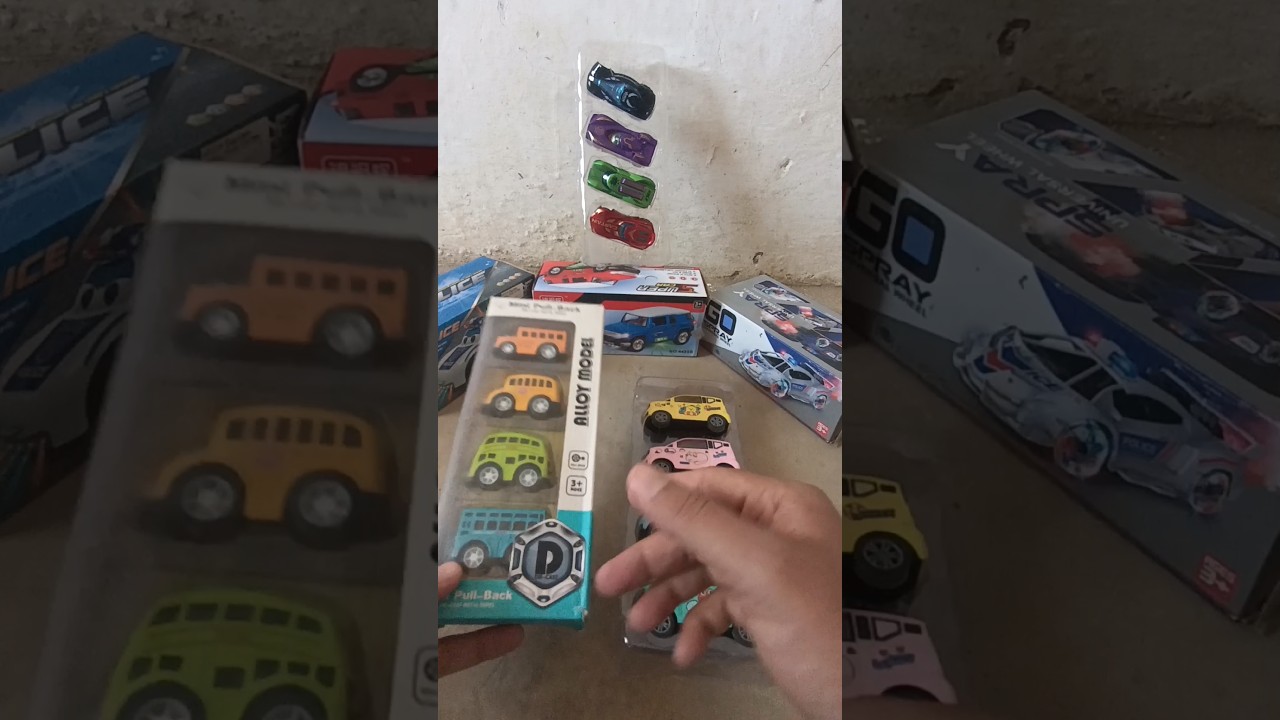 ASMR Unboxing and Testing Tayo Cars, Nana, Gani, Rogi, Lani ASMR No Talking #automobile #toys #asmr