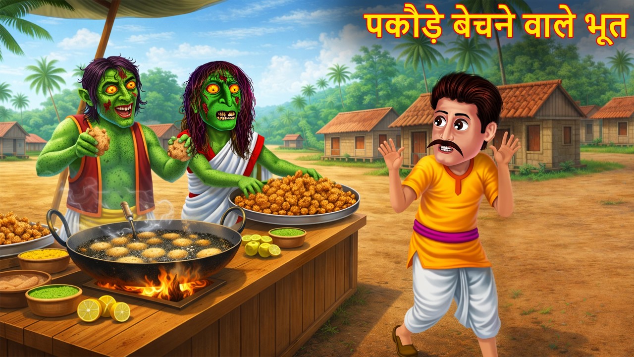 पकौड़े बेचने वाले भूत | Ghost Selling Hot Pakode | Horror Story | Chudail Ki Kahaniya | Bhoot Kahani