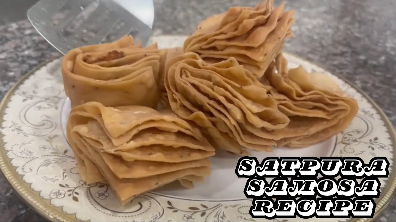 Japani Samosa Recipe | सतपुरा समोसा रेसिपी | Satpura Samosa Recipe | Amitsari Satpura Samos | Samosa