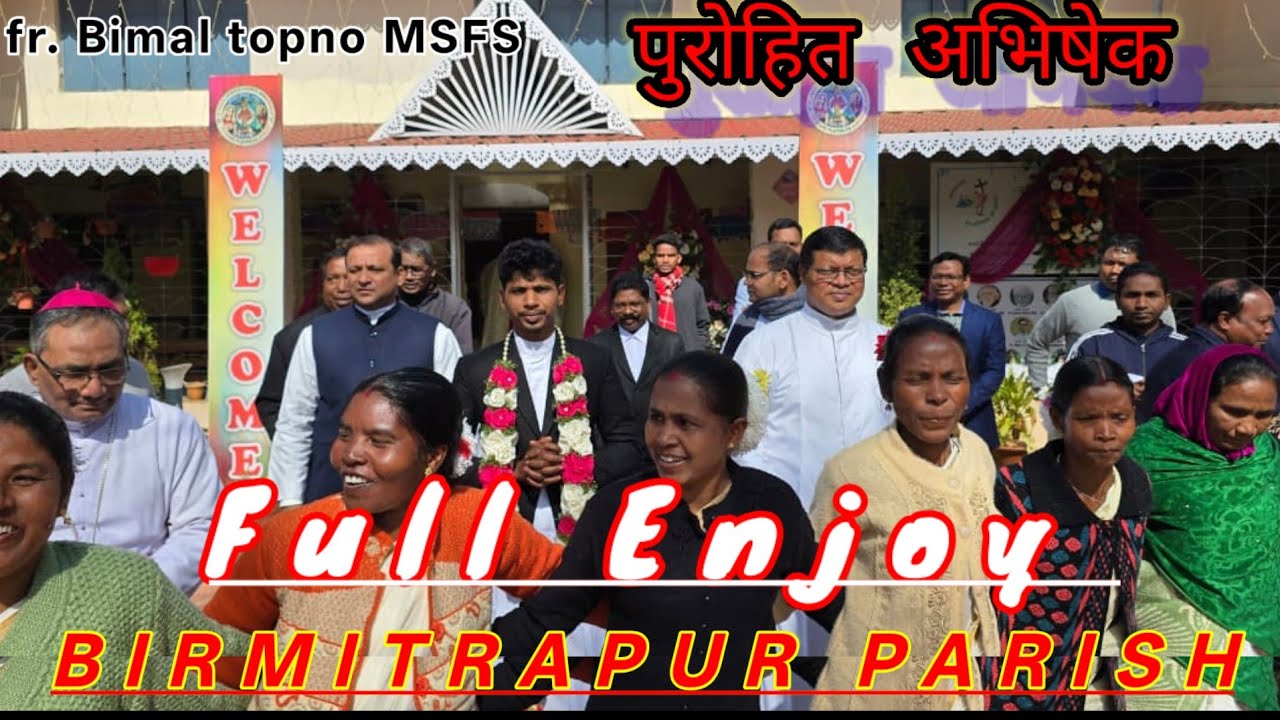 RC CHURCH BIRMITRAPUR // पुरोहित अभिषेक 10-01-2026 //  fr. Bimal topno || Sailo dance 