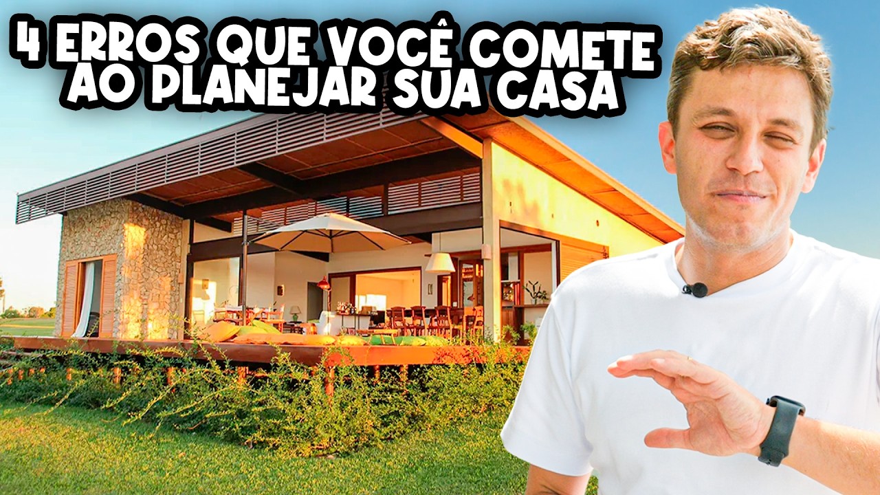 4 Erros Críticos ao Planejar Sua Casa – Evite Problemas na Obra!