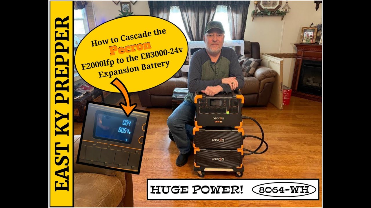 How to Access the Firmware on a Pecron e2000lfp so you can Cascade the eb3000-24v Expansion Battery