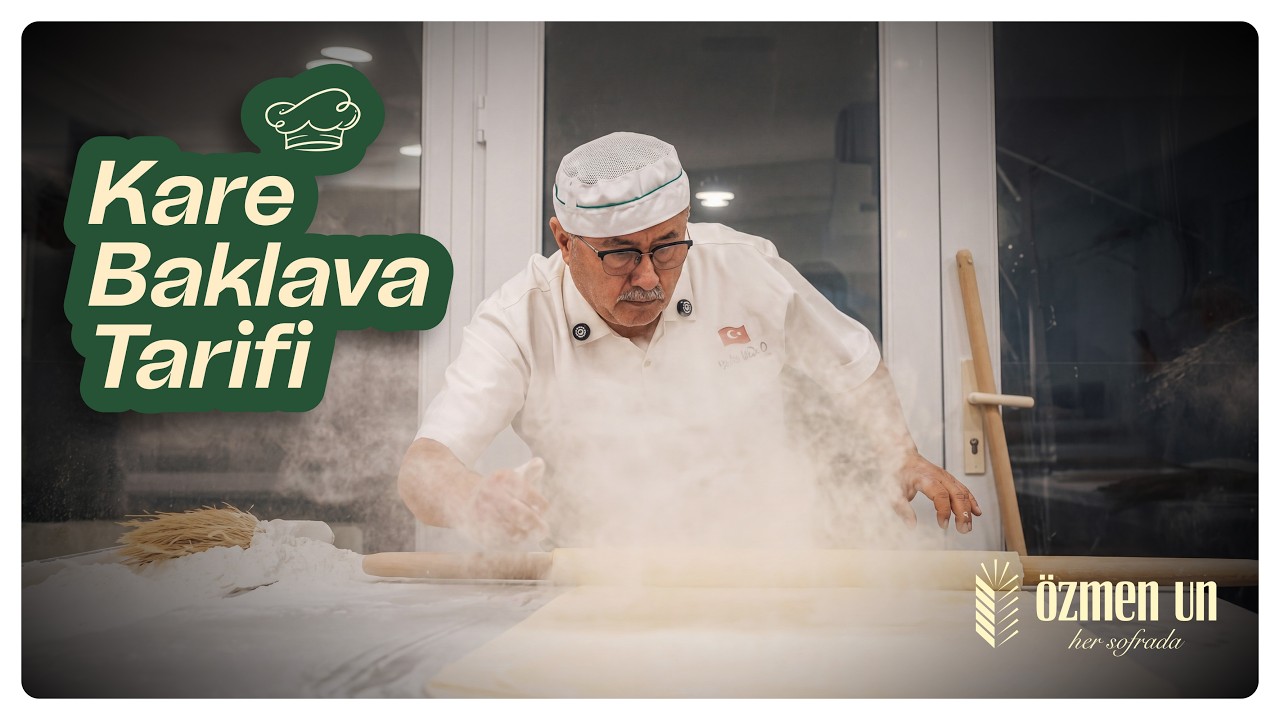 Nadir Güllüoğlu ile Kare Baklava Tarifi #özmenun #işbirliği #baklava #baklavatarifi