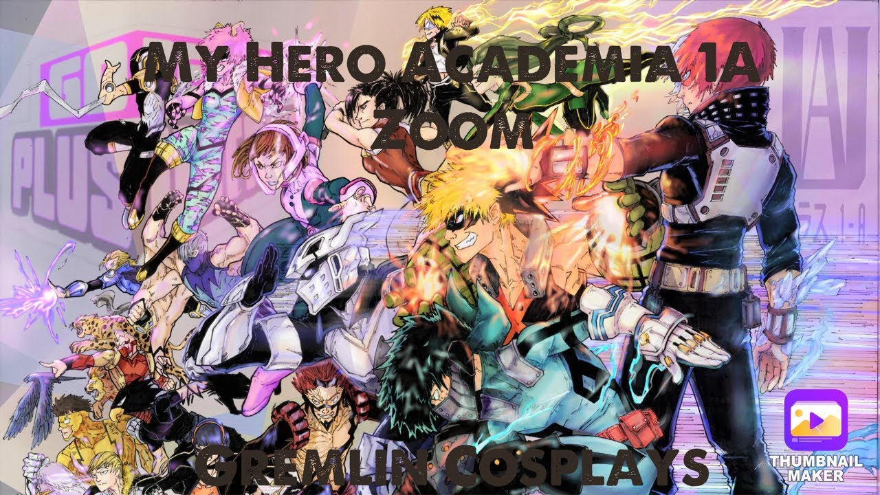 Class 1A cosplay Zoom