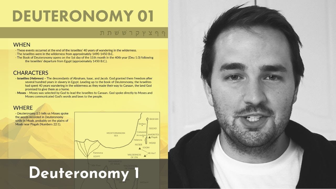 Краткое содержание Второзакония 1: 5-минутное изучение Библии