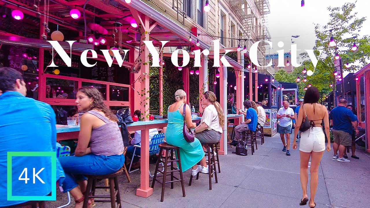 4K | New York City Walk | Amsterdam Avenue | Upper West Side | 96th - 72nd Street | Walking in NYC