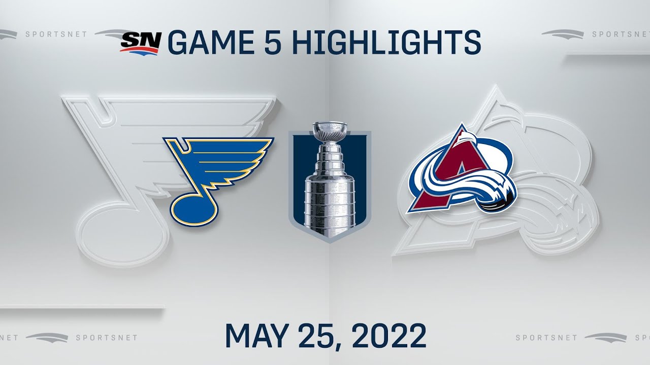 NHL Game 5 Highlights | Blues vs. Avalanche - May 25, 2022