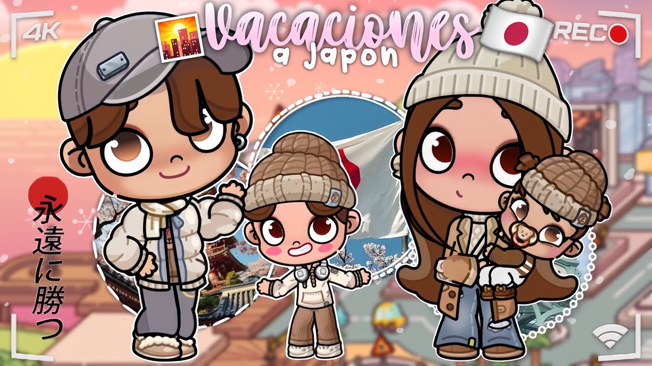 VACACIONES A JAPÓN 🇯🇵 🌎 || Avatarworld Family Roleplay