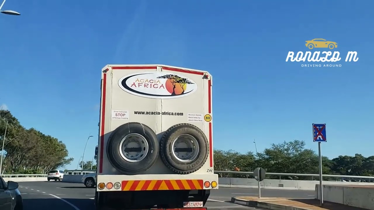 (No Music) Driving From City Centre Via Sea Point & Kloofnek To Camps Bay, Cape Town, South Africa