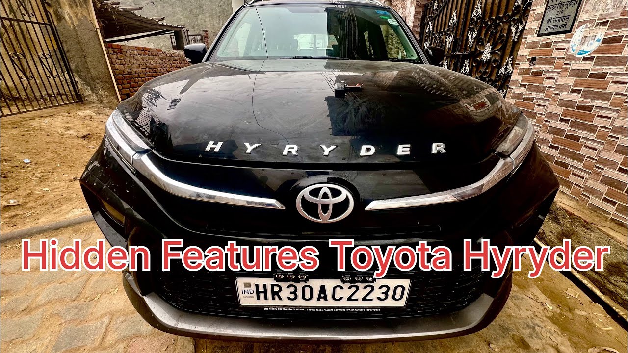 Top Hidden Features Toyata Hyryder key 🔑#hyryder2025 #hyryder #toyotahyryder #hyryderhybrid #toyota 