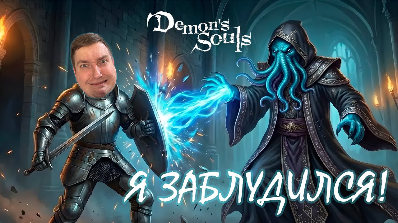 Demon's Souls: НОВЫЙ БОСС! СТРАДАЕМ! - ЧАСТЬ 9