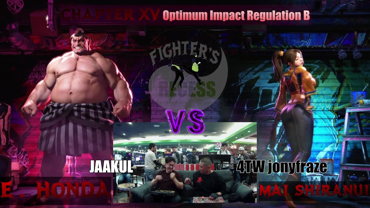 Ch15 - 14. 4TW jonyfraze (Mai) vs JAAKUL (E. Honda) - Losers Round 03