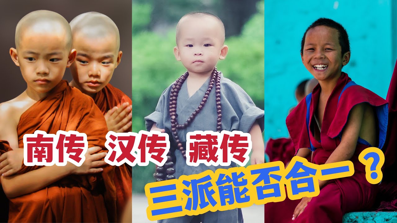 《堪布问答》佛教为何分成了三大派系？南传、北传和藏传能否融合 #学佛之家