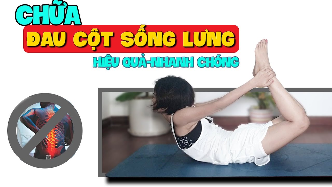 Bài 8: Cách GIẢM ĐAU CỘT SỐNG THẮT LƯNG bằng YOGA trị liệu đơn giản | Yoga Trị Liệu Cô Thủy