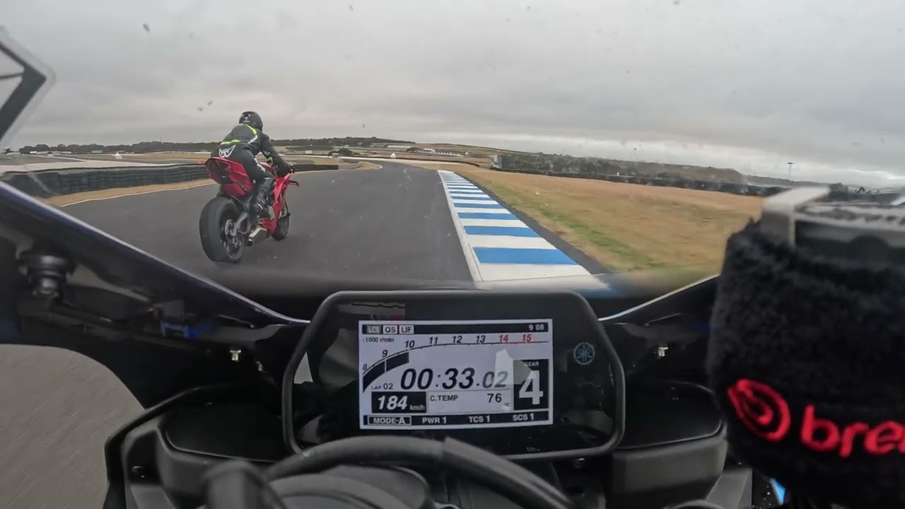 Phillip Island Ride Day 9 2 26 Yamaha R1