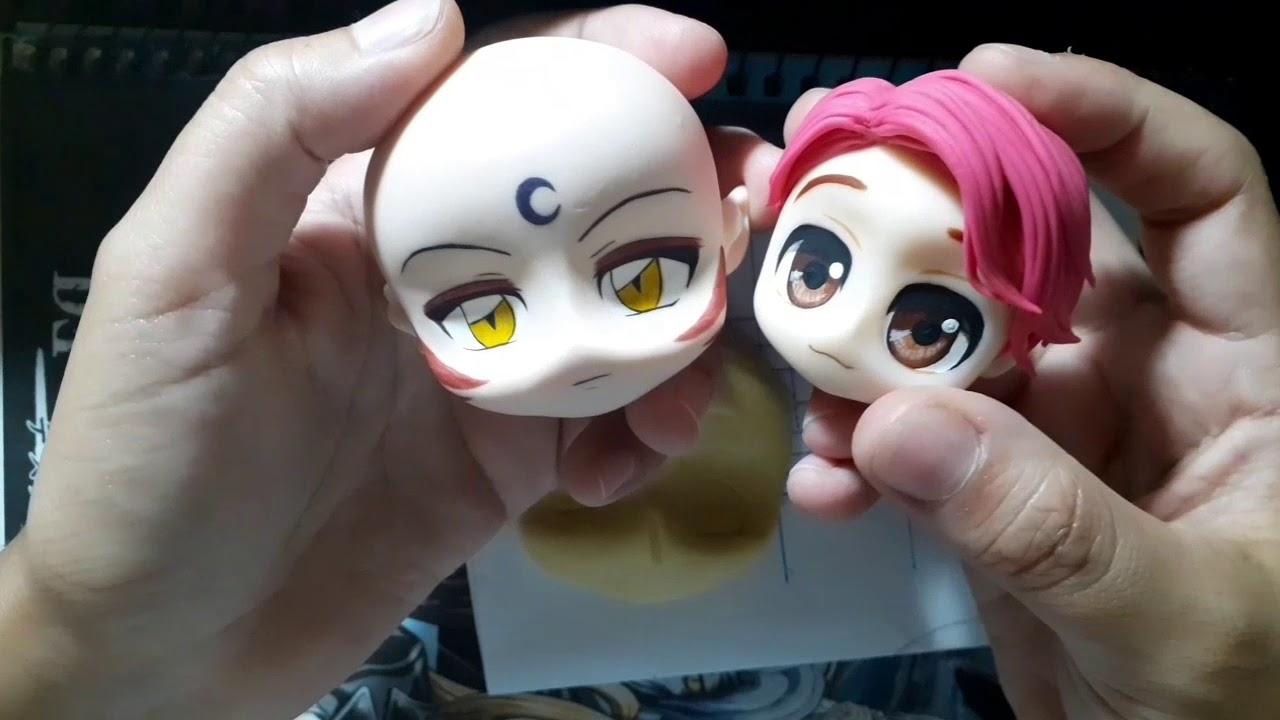 Proporção de rosto CHIBI no Biscuit