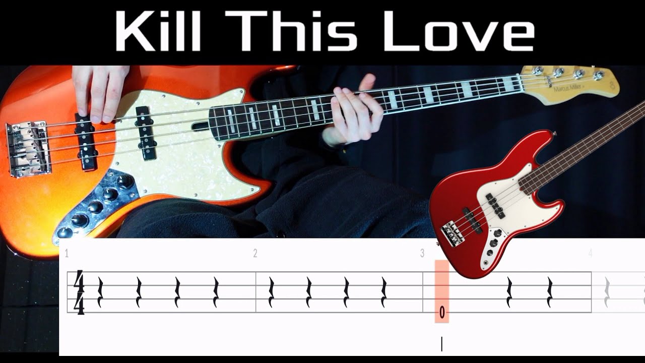 Kill This Love (Blackpink) - (BASS ONLY) Bass Cover WITH TABS