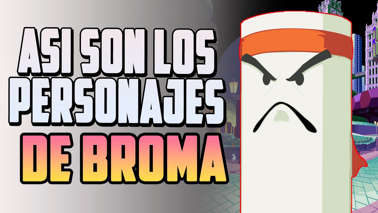 Personajes de BROMA (JOKE) en los juegos de pelea