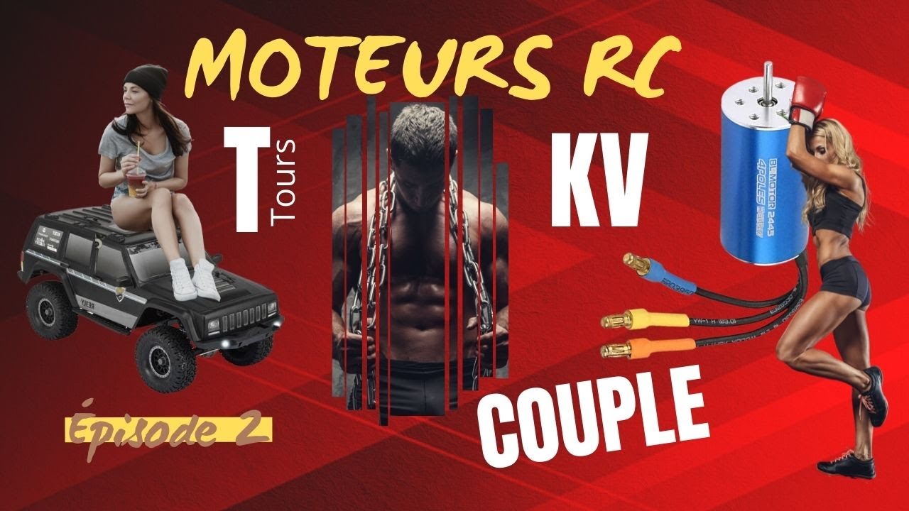 Moteur RC - Ep. 2 | Difference T KV | C'est quoi le couple et la puissance ? |