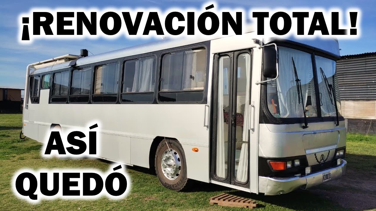 INCREÍBLE TRANSFORMACIÓN!!! 🤩 | ¿Un MOTORHOME revestido totalmente en ALUMINIO?🤔