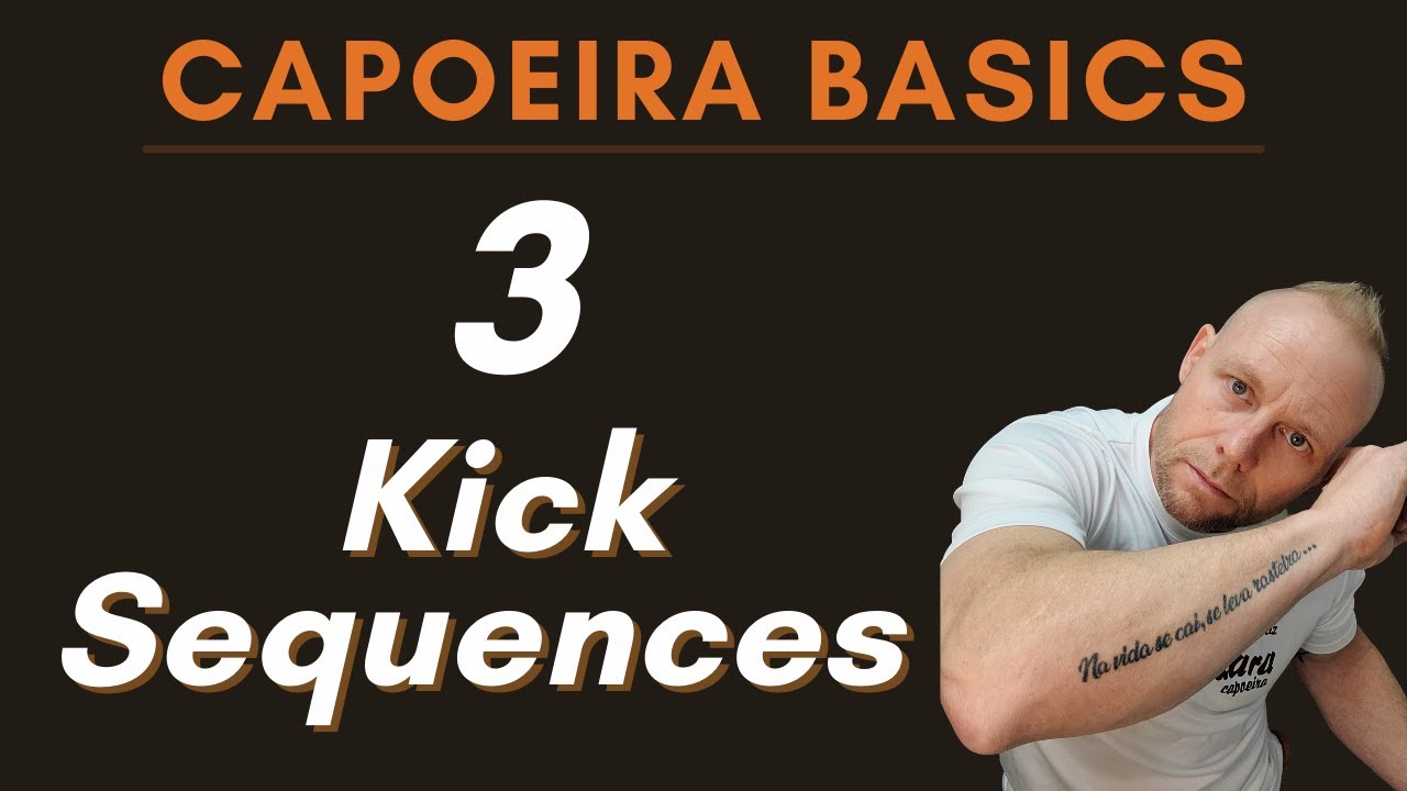 Capoeira kick sequences for beginners. How to Kick and move with your ginga movements.