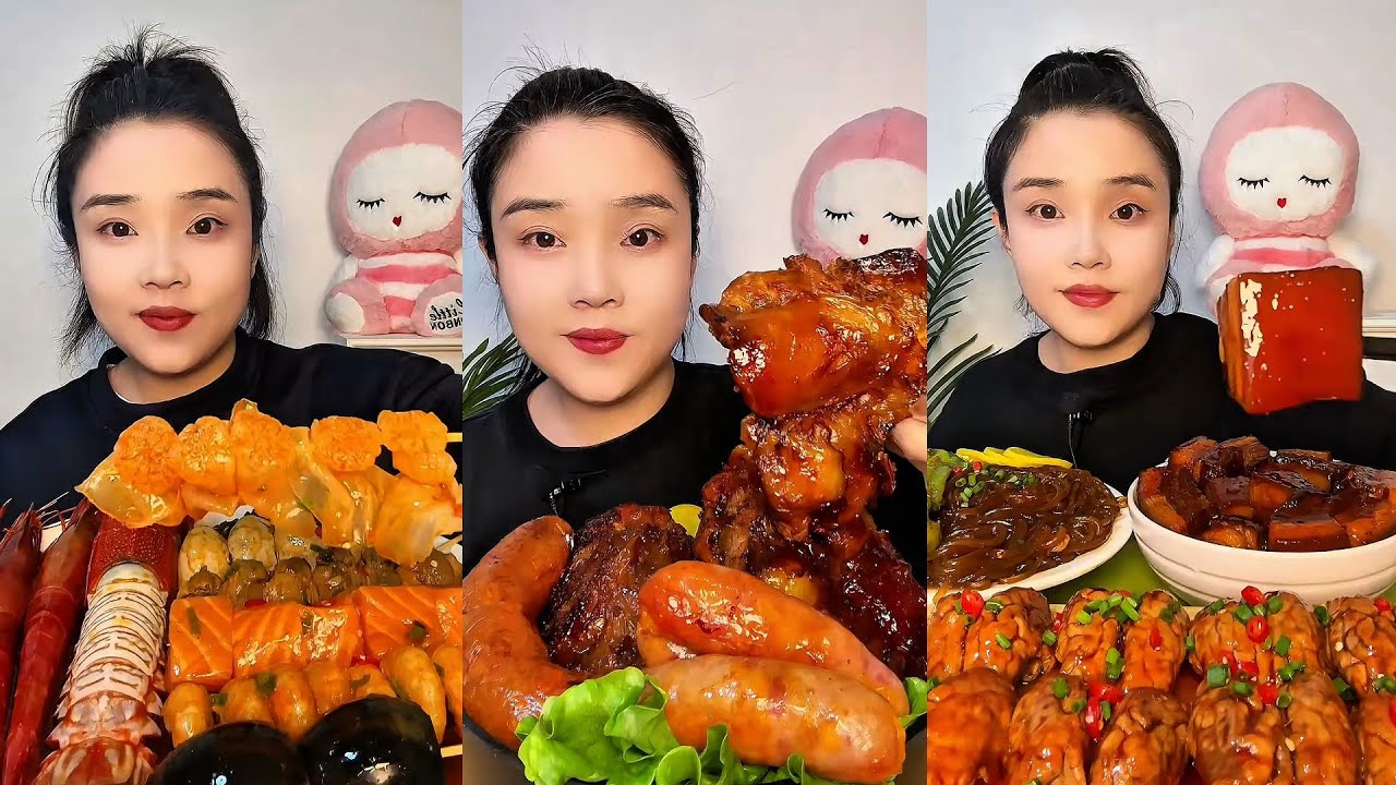 【ASMR】【MUKBANG】東坡肉 DELICIOUS PORK BELLY | EATING SHOW | CHINESE MUKBANG | 食べ | 吃播 LOVE EAT #009