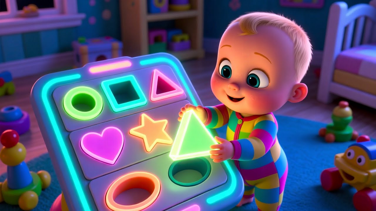 Learning Shapes Play 🔺🟦 | Fun Shapes Song for Kids | Preschool Educational Video