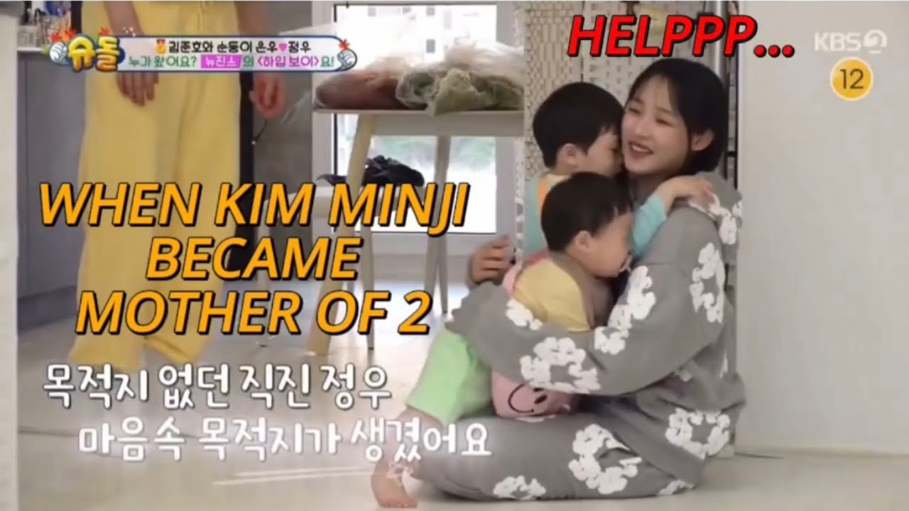 WHEN KIM MINJI BECAME MOTHER OF TWO PREVIEW FULL AT RETURN OF SUPERMAN😂