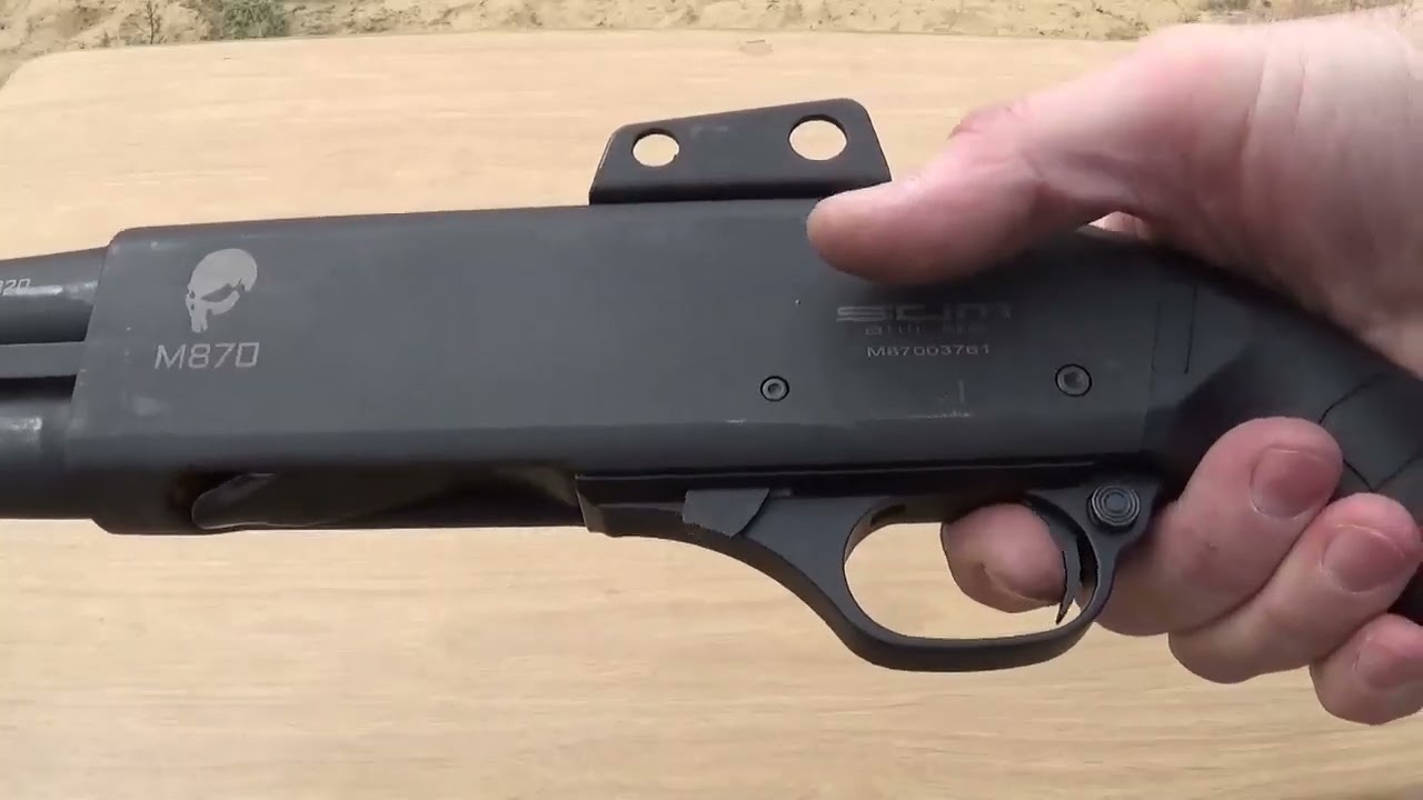 157.Помповое ружьё SDM 870.