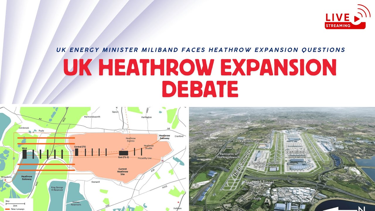 Heathrow Airport Expansion Debate: Miliband Speaks Out | UK | Nordic Today Live