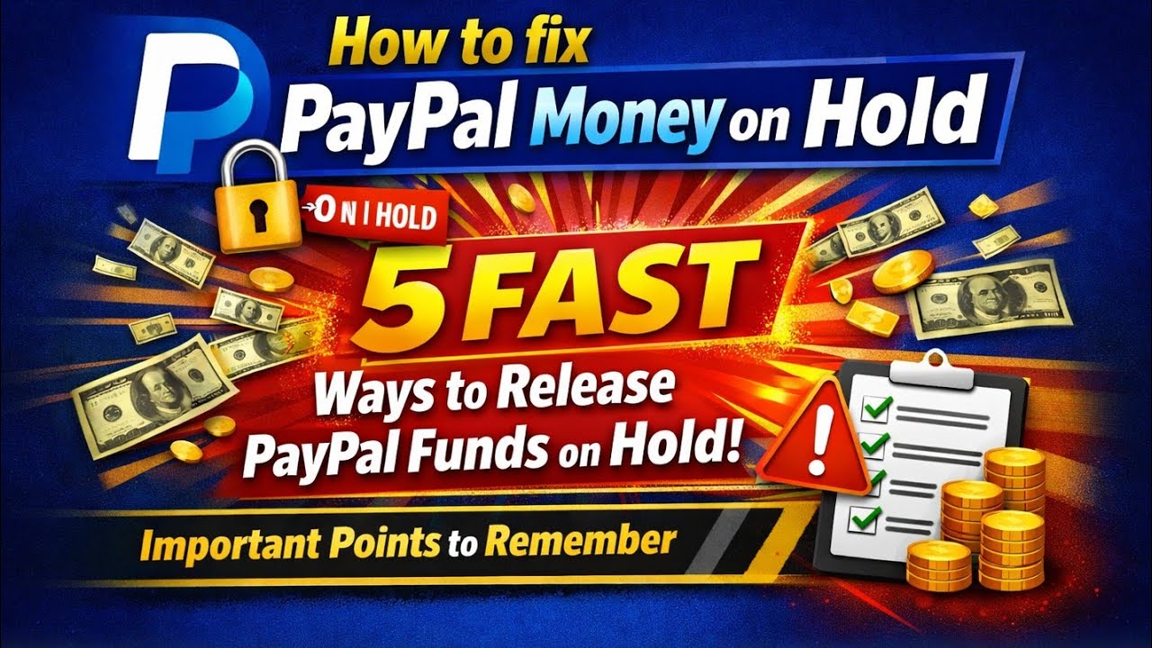 Как разблокировать заблокированные средства на PayPal | 5 БЫСТРЫХ способов разблокировать заблоки...