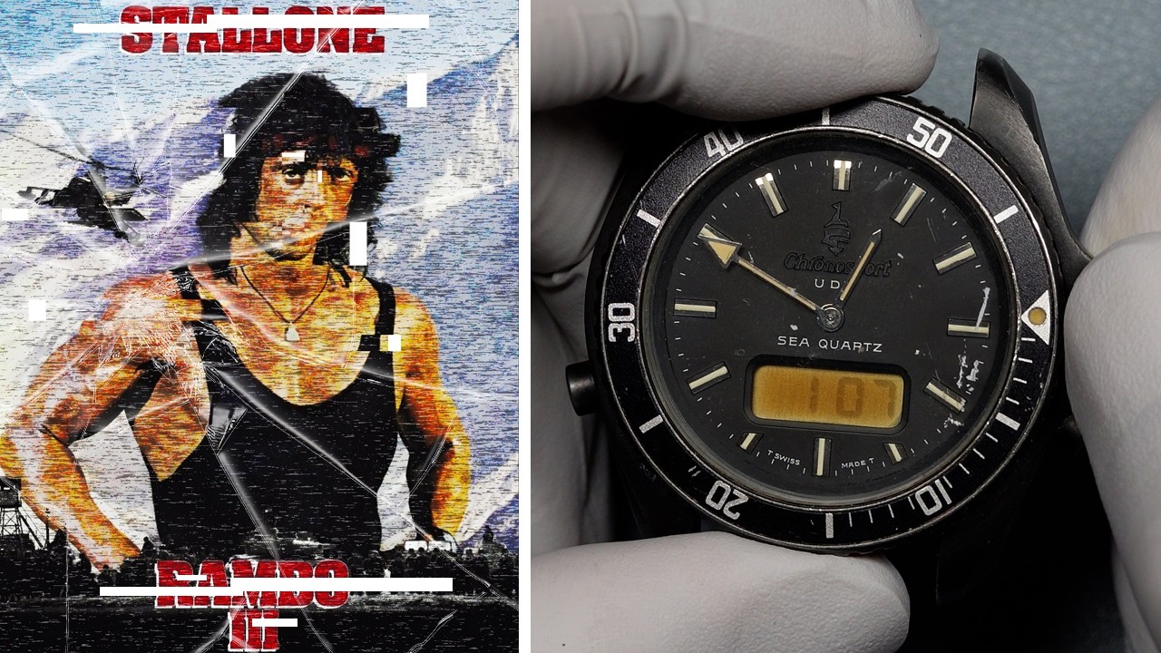 Rare Chronosport UDT Rambo Watch Found on eBay &mdash; Can I Fix It? ESA 900.321