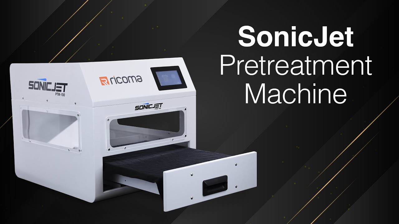 Introducing Ricoma’s New SonicJet Pretreatment Machine