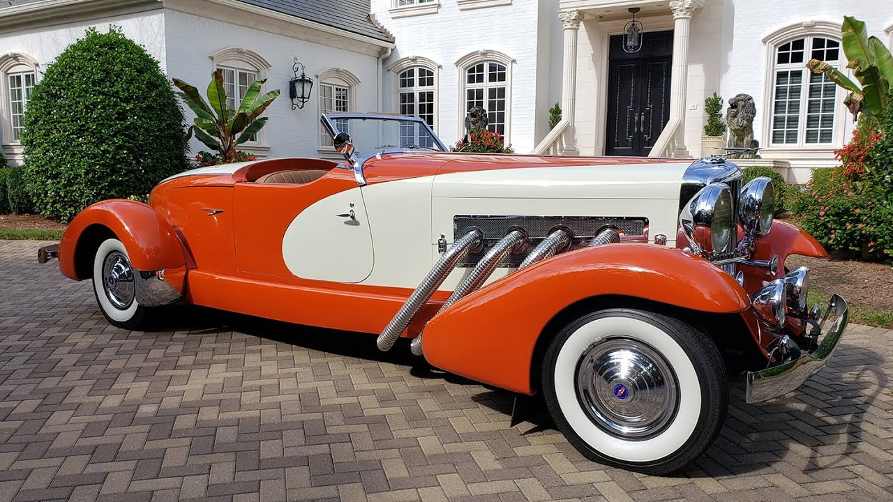 1933 Duesenberg Boattail Speedster Replica - For Sale - Formula Imports Charlotte, NC