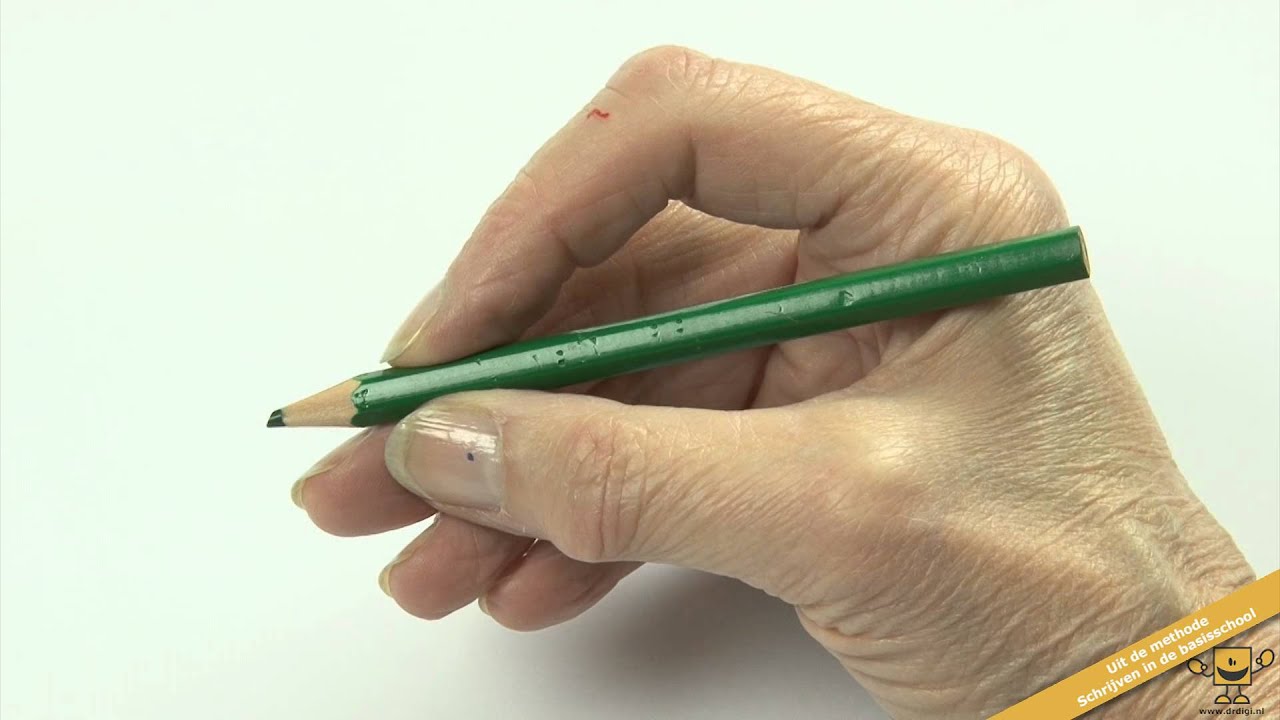 Schrijven met een goede en ontspannen pengreep