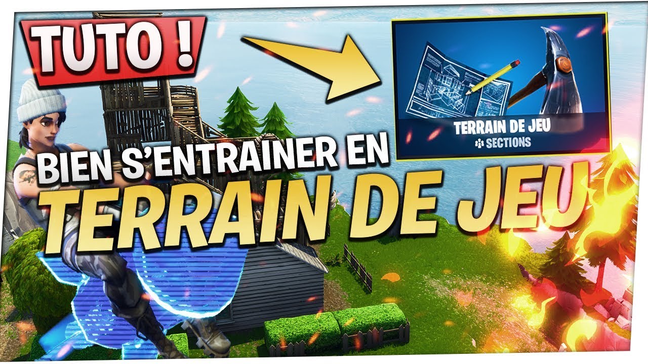 TUTO : PASSER AU NIVEAU SUPERIEUR AVEC LE MODE TERRAIN DE JEU | Fortnite Battle Royale