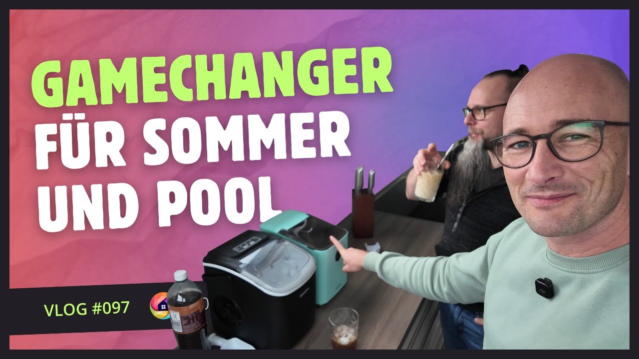 Vlog #097  ---  Perfekte Eiswürfel für Cocktails & Iced Latte – Unser Fazit zu Eiswürfelmaschinen