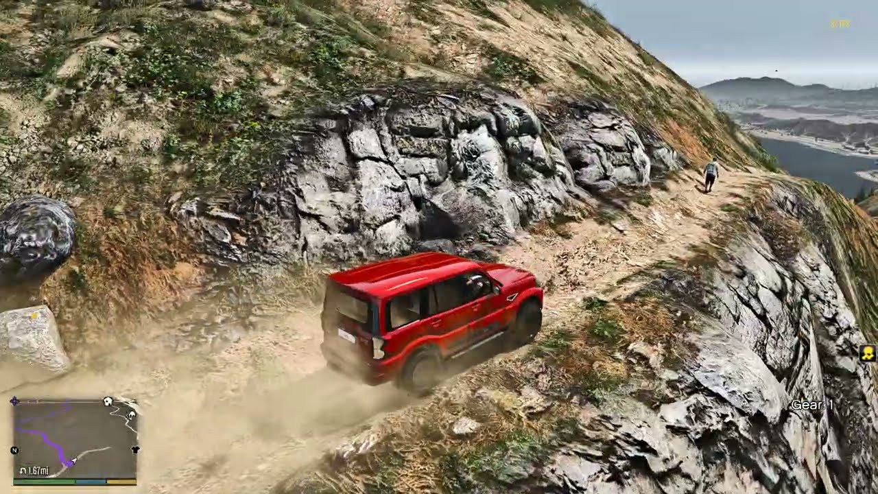Gta v scorpio hill climbing