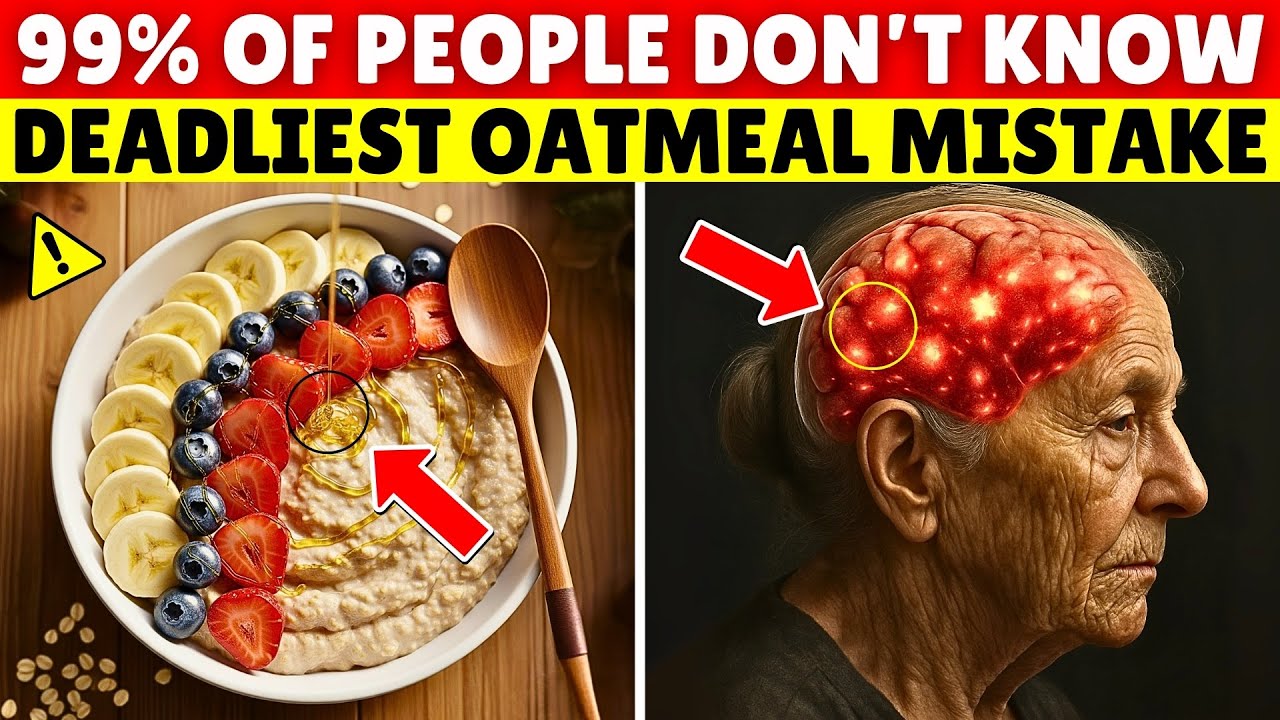 SENIORS, Eat Oatmeal but NEVER Make These 6 Mistakes (They Can Be Fatal) | Senior Health Tips