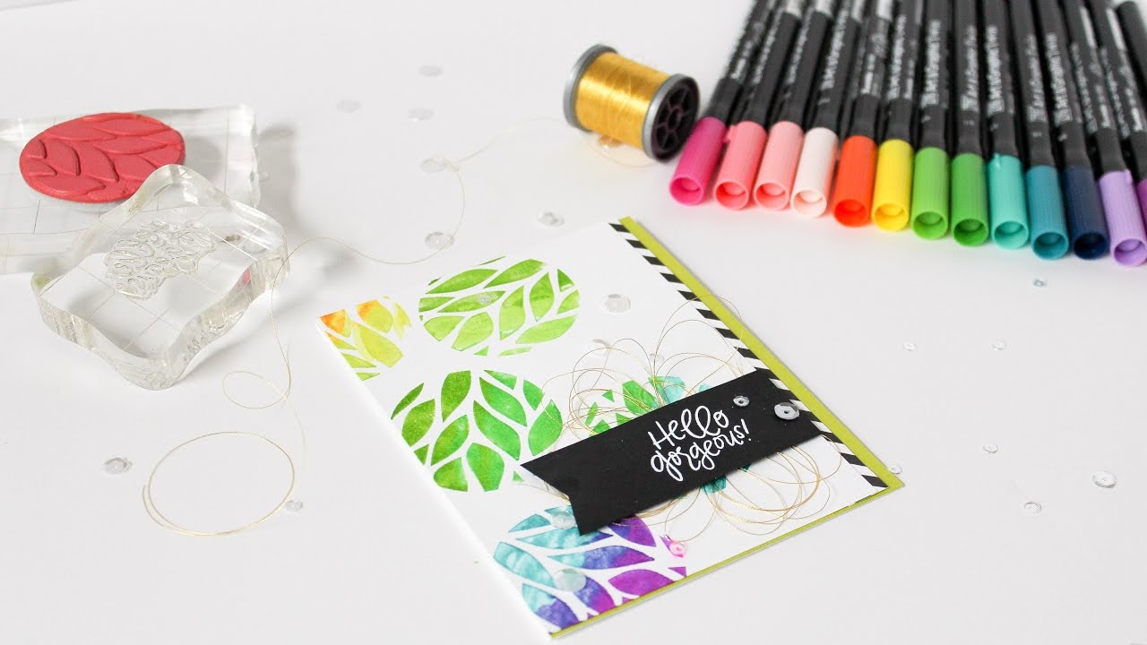 Satur-YAY!  3.25.17 - Zig Art & Graphic Twin Marker vs. Clean Color Real Brush Marker