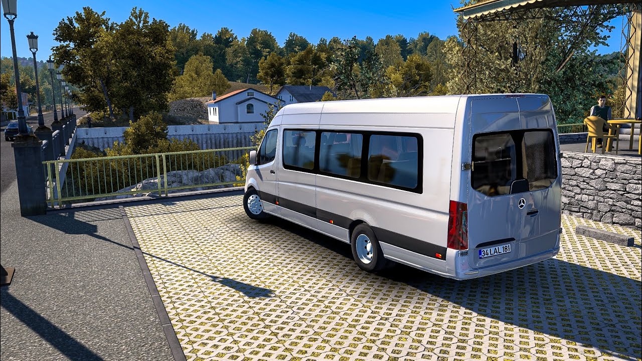 Mercedes Benz Sprinter 2019 | ETS2 1.53 Bus mods