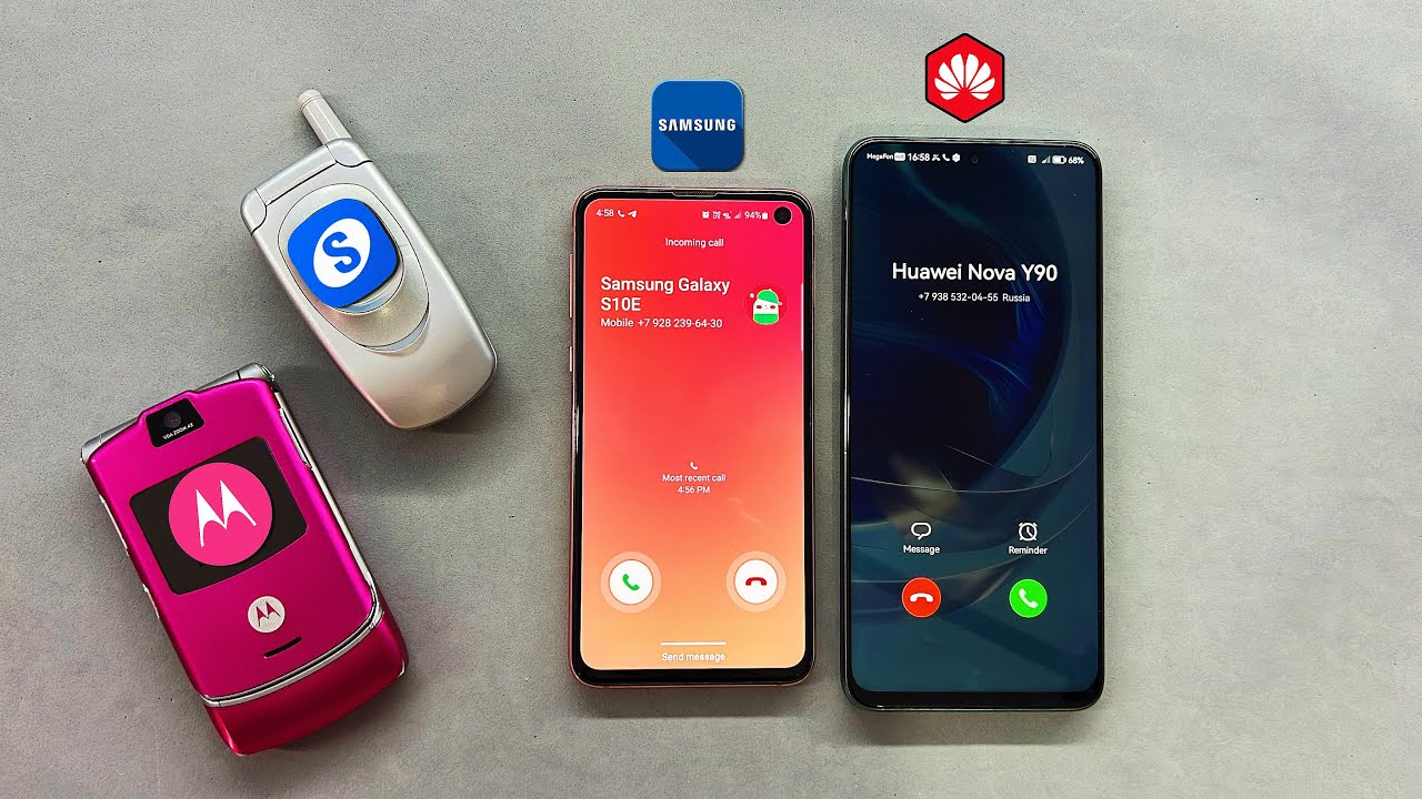 Ringtones for phones Samsung A800 + Motorola Razr V3 + Samsung Galaxy S10e + Huawei Nova Y90