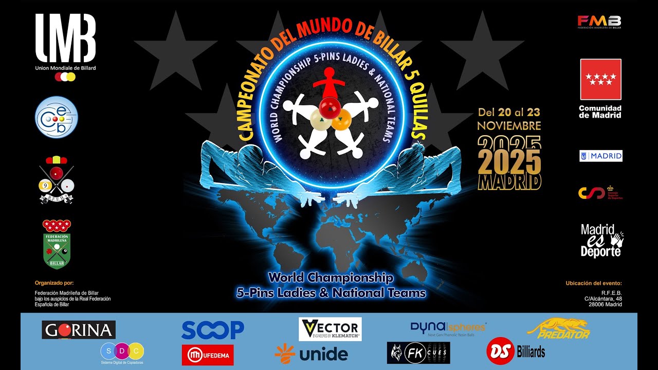 3rd World Championship 5-pins National Teams M2
