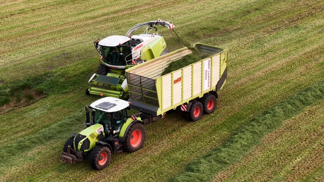 Gras Häckseln 2025 | Claas Jaguar 960 | Hubert Landtechnik & Ernteservice