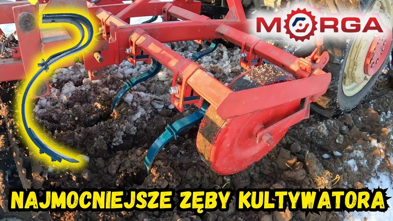 Najmocniejsze zęby kultywatora MORGA